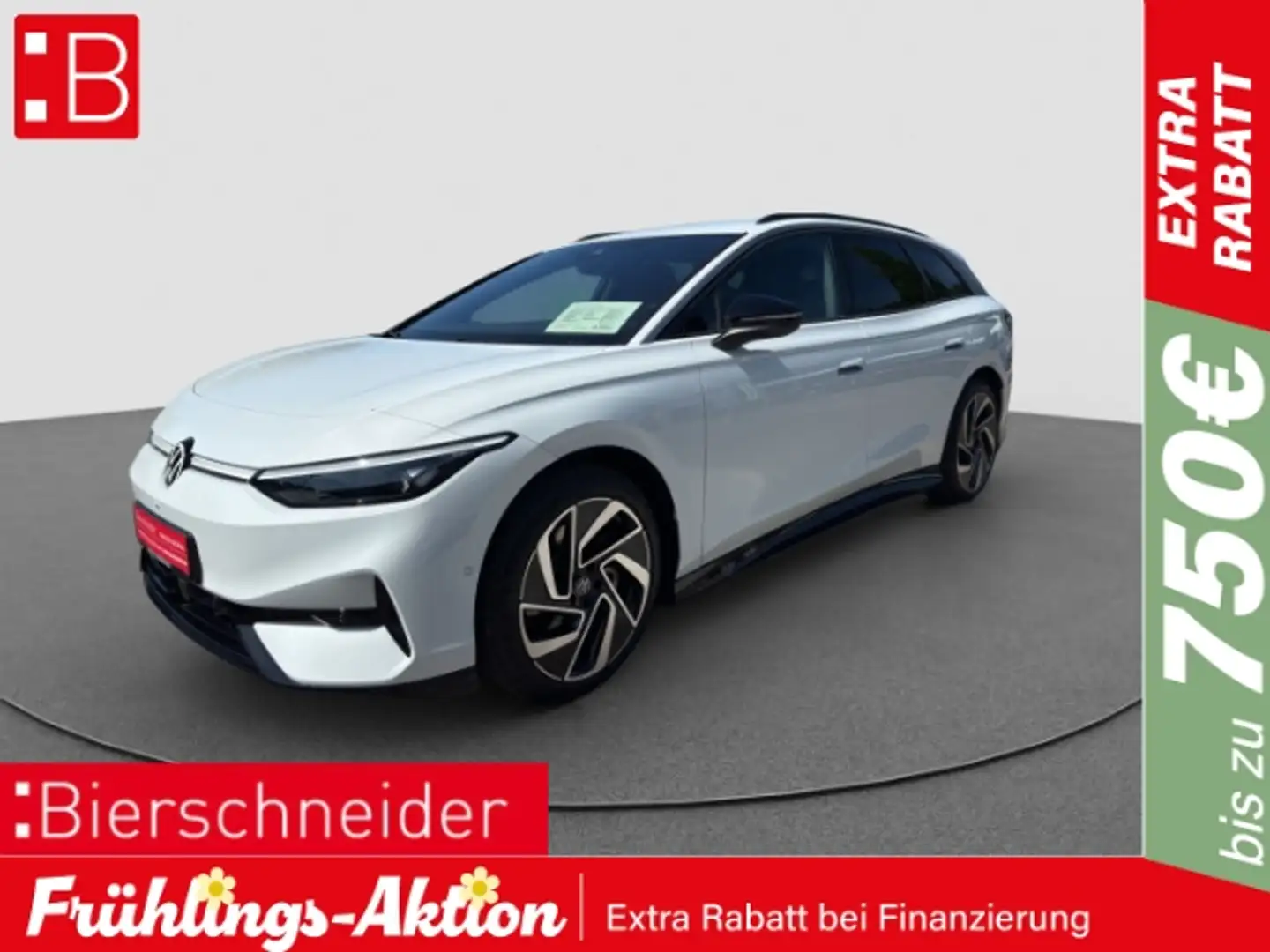 Volkswagen ID.7 Tourer Pro AHK MATRIX ACC 360 HuD Weiß - 1