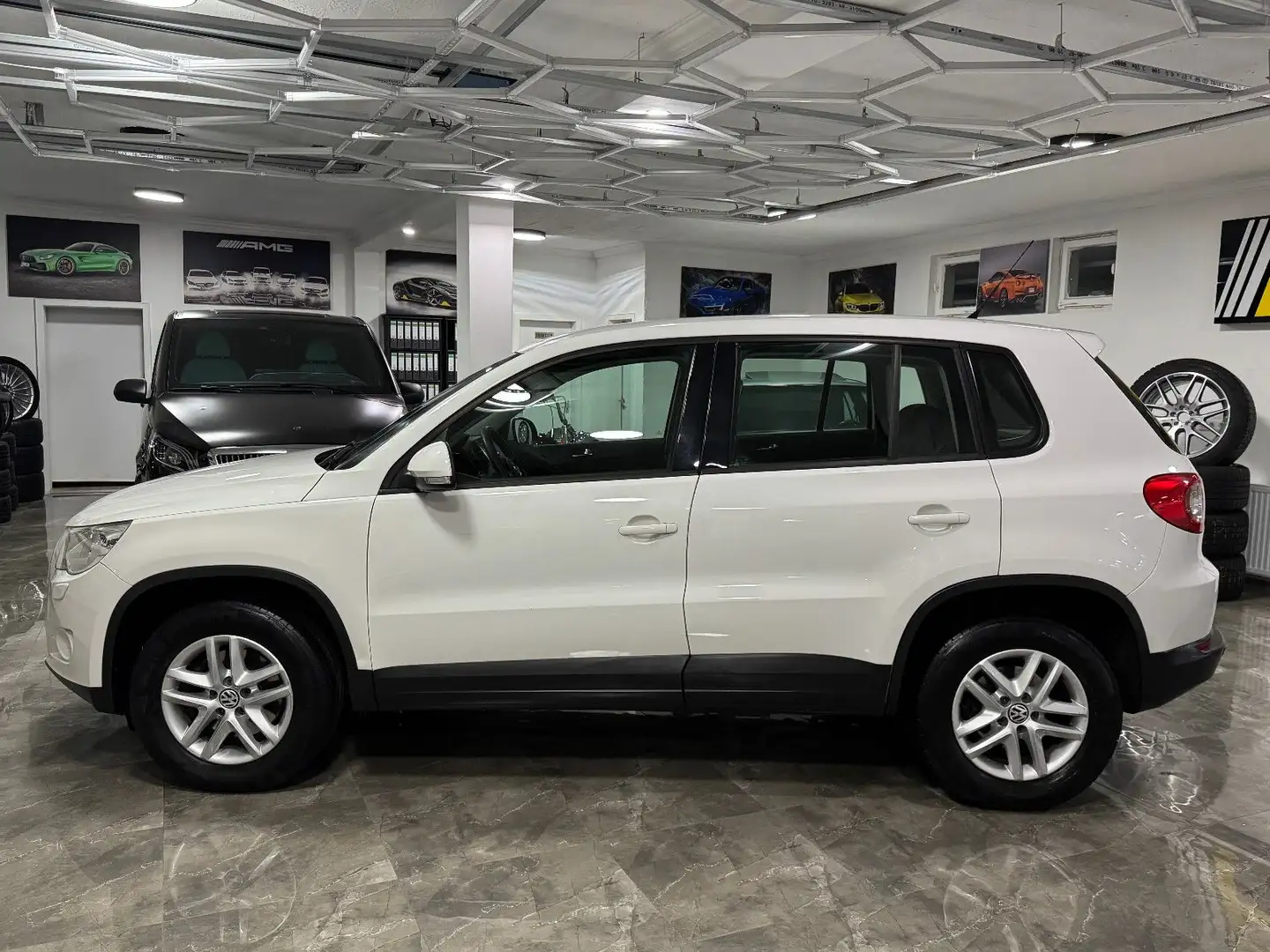 Volkswagen Tiguan 1.4 TSI Freestyle BMT ATM 1. Hand PDC AHK Blanc - 2