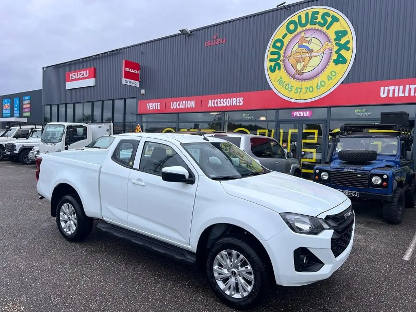 Isuzu D-Max Nouveau SUZU D-Max N60 "BB+" Space cab  BvA Blanc - 1