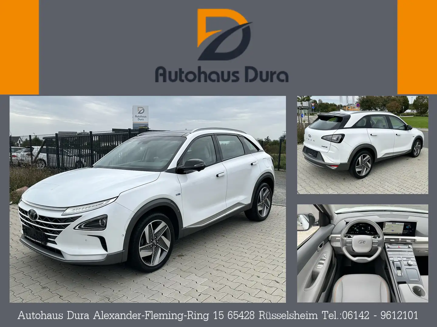Hyundai NEXO Premium Automatik Navi+Leder+Led+Sd+Shz+Pdc Weiß - 1