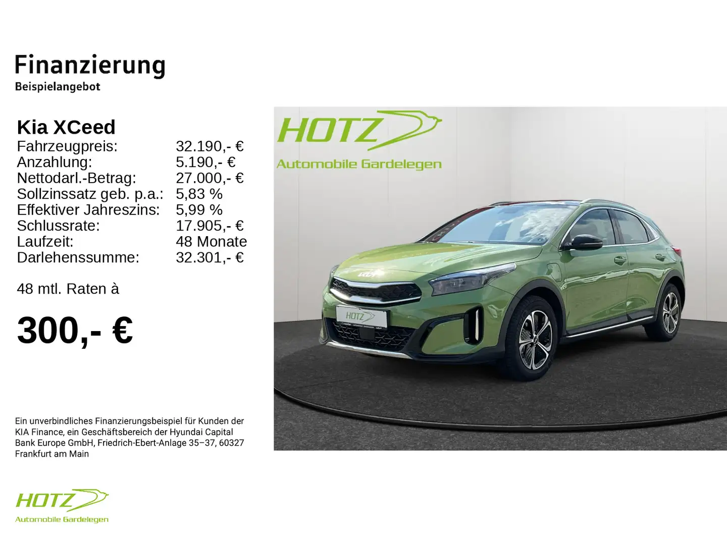 Kia XCeed 1.6 PHEV DCT6 Spirit Technologie-Paket, Gl Groen - 2