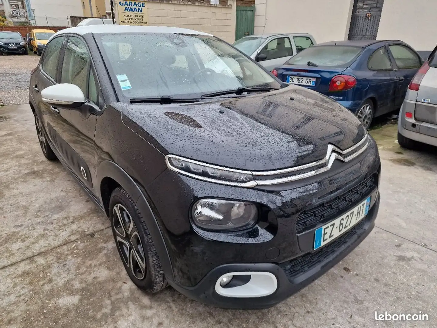 Citroen C3 essence 110ch s&s shine 1ÈRE MAIN GARANTIE 12-mois Noir - 2