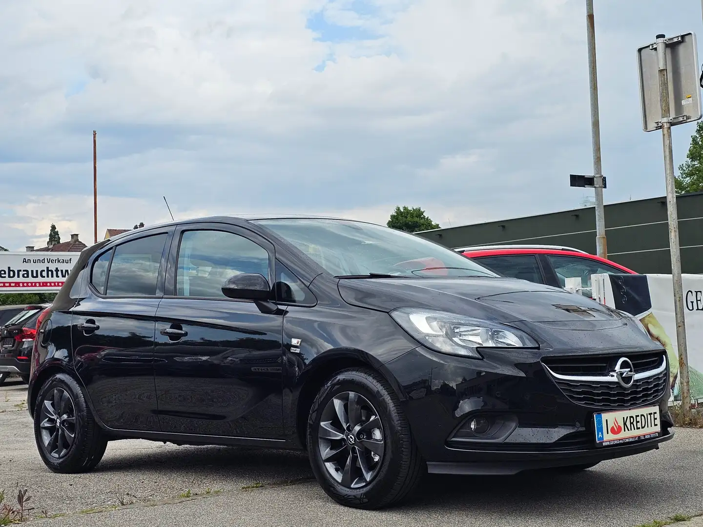 Opel Corsa-e Corsa 1,4 EcoTec 120 J.Edition Pickerl+Service-OK Schwarz - 1