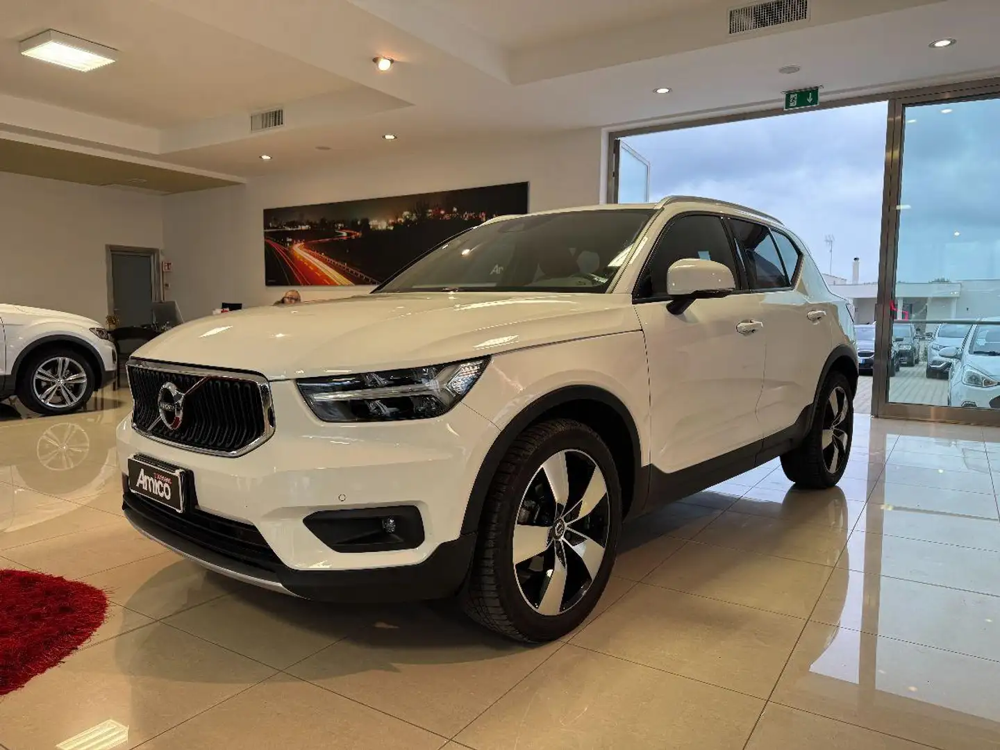 Volvo XC40 D3 150CV Geartronic Momentum Pelle Led Bianco - 1