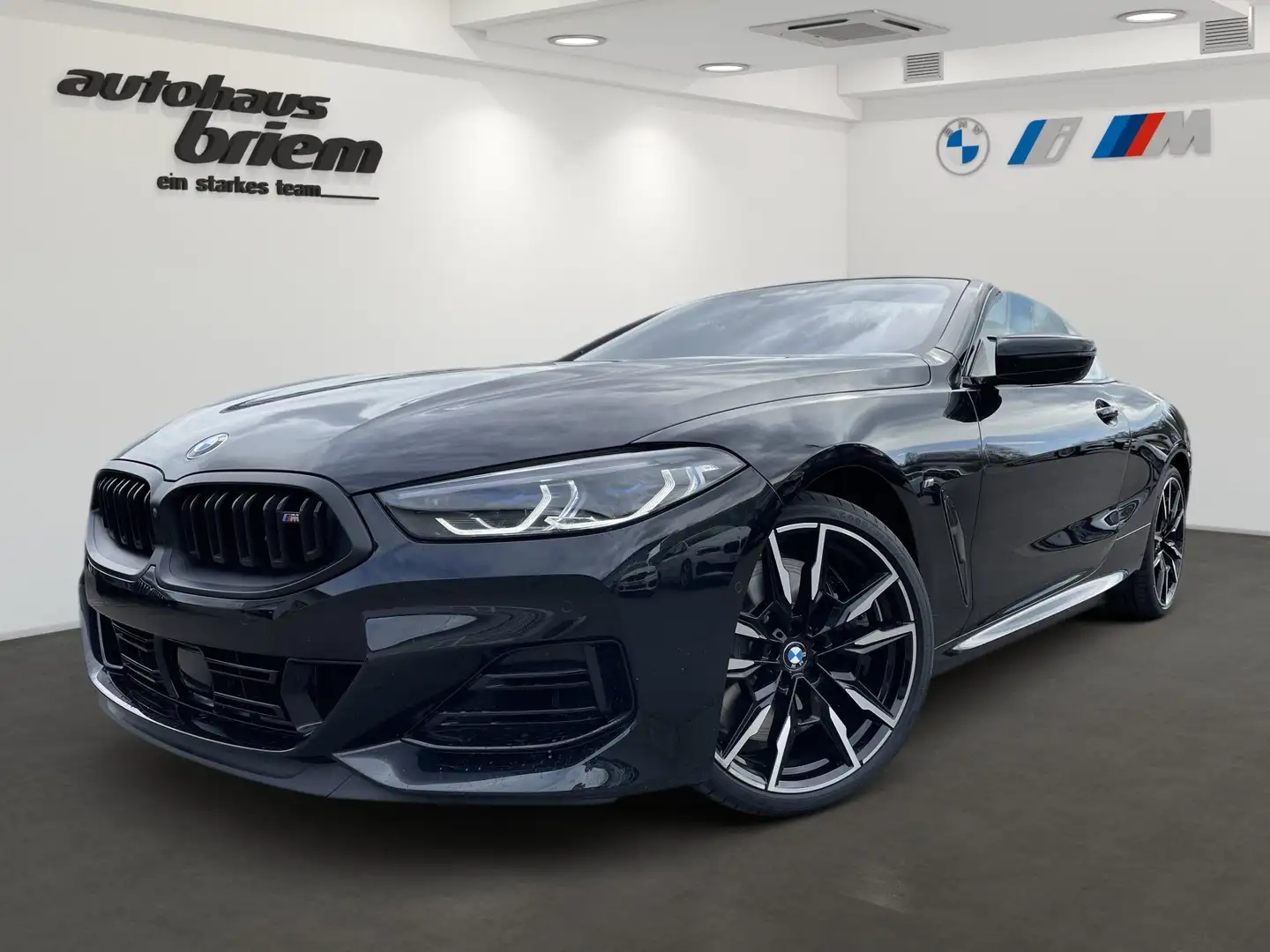 BMW M850 i xDrive Cabrio, BRIEM OPEN-AIR-SPECIAL,V8 Fekete - 1