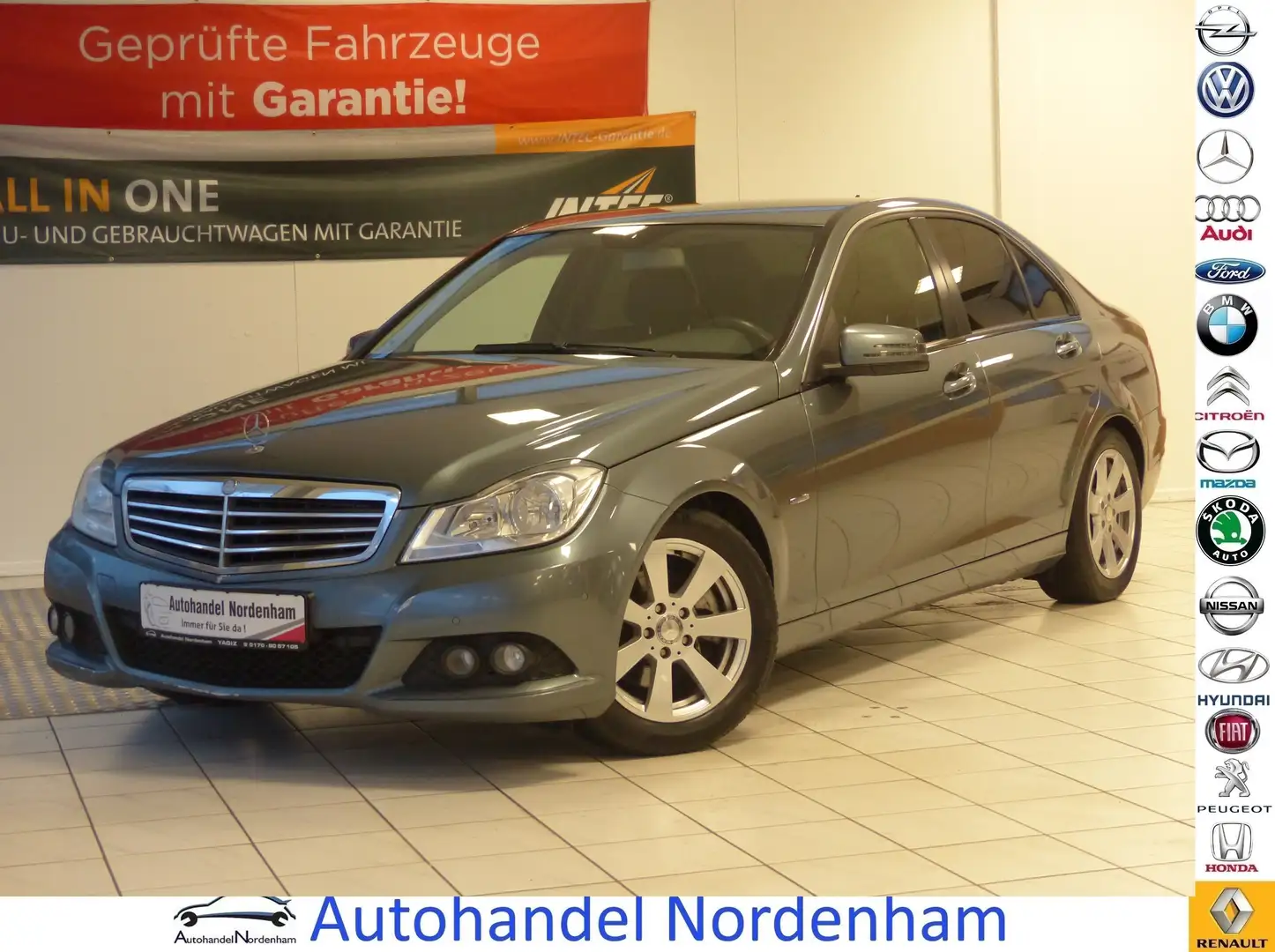 Mercedes-Benz C 250 C 250 CDI BlueEfficiency*AUTOMATIK*TÜV NEU* Gris - 1