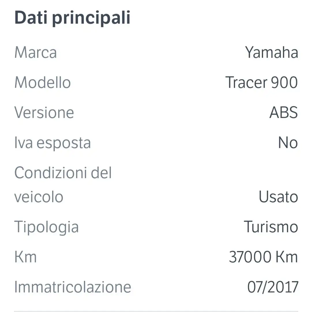 Yamaha Tracer 900 touring Azul - 1