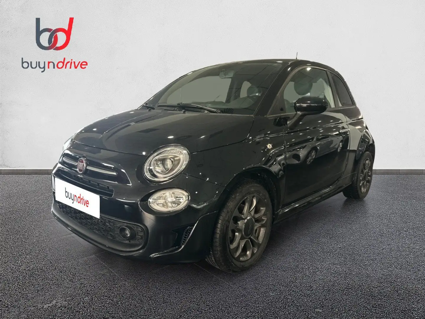 Fiat 500 1.0 Hybrid Connect 52kW Schwarz - 1
