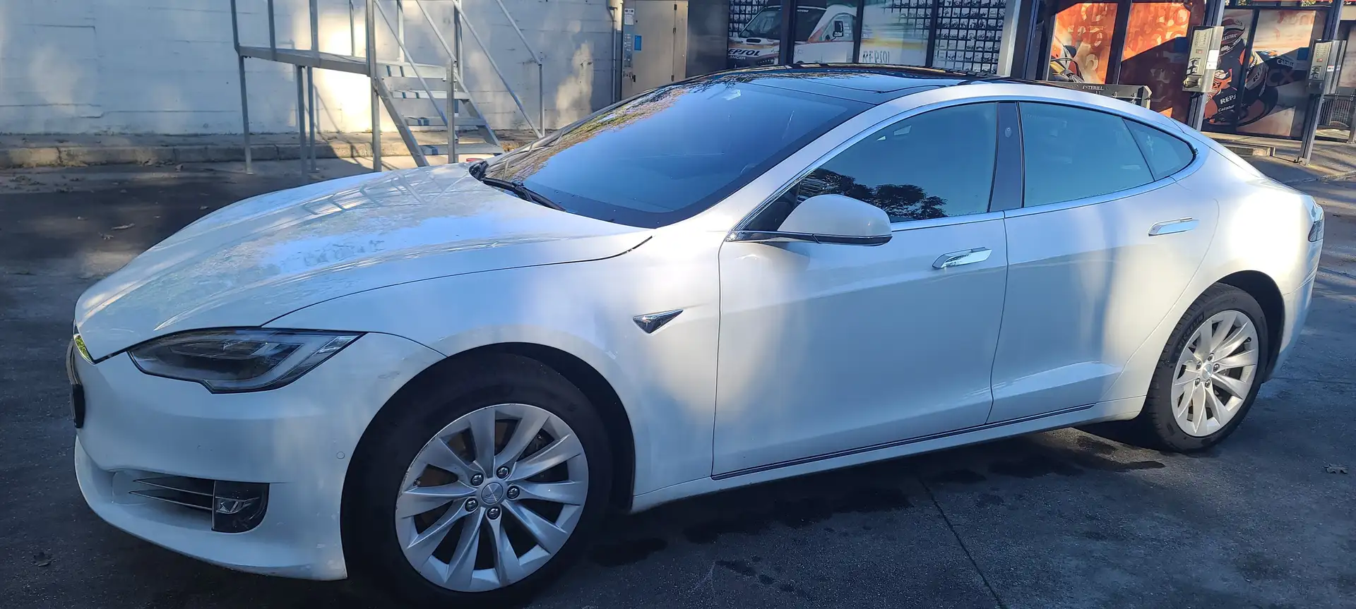 Tesla Model S Standard range Blanco - 1