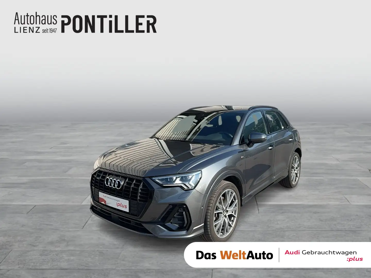 Audi Q3 40 TDI quattro S line exterieur Grau - 1