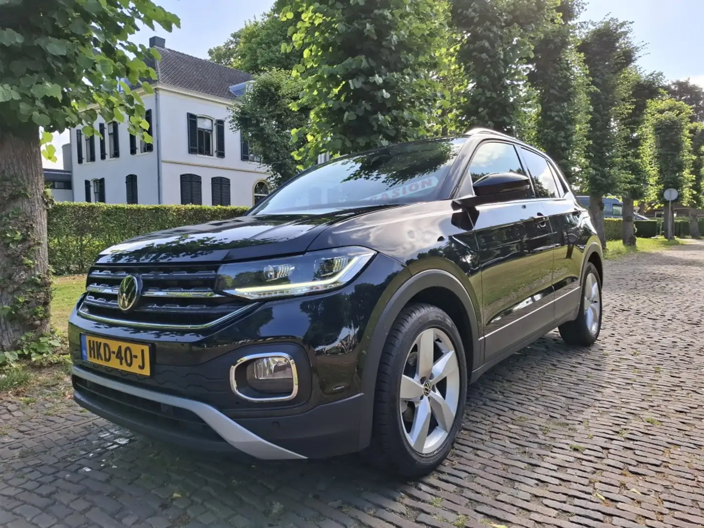 Volkswagen T-Cross 1.0 TSI Style Zwart - 1