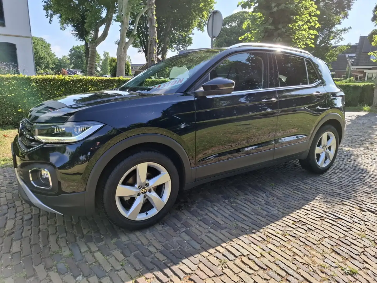 Volkswagen T-Cross 1.0 TSI Style Zwart - 2