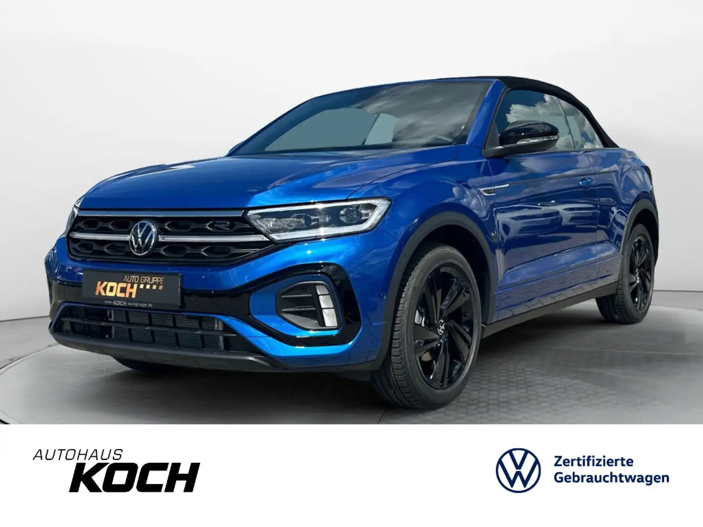 Volkswagen T-Roc 1.5TSI R-Line DSG Black-Style Na Blau - 1