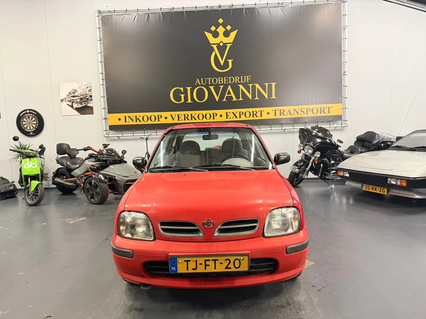 Nissan Micra 1.3 GL N-CVT inruil mogelijk Rouge - 2
