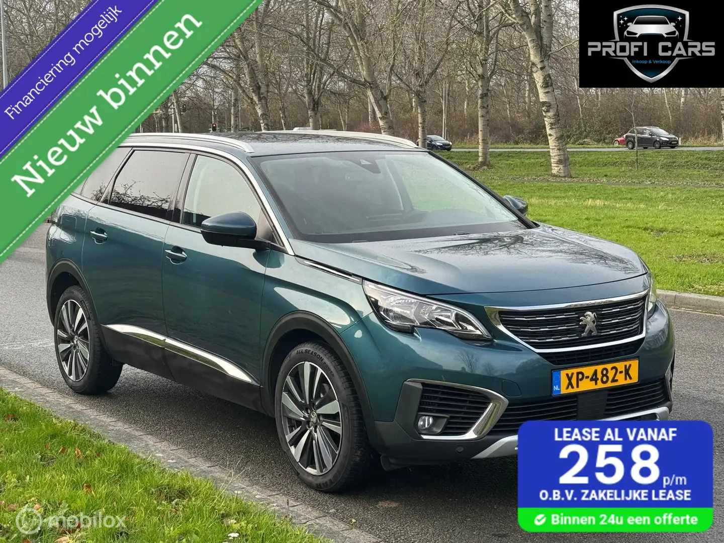 Peugeot 5008 1.2 PureTech Allure 7Persoons Navi Camera Leer Verde - 1