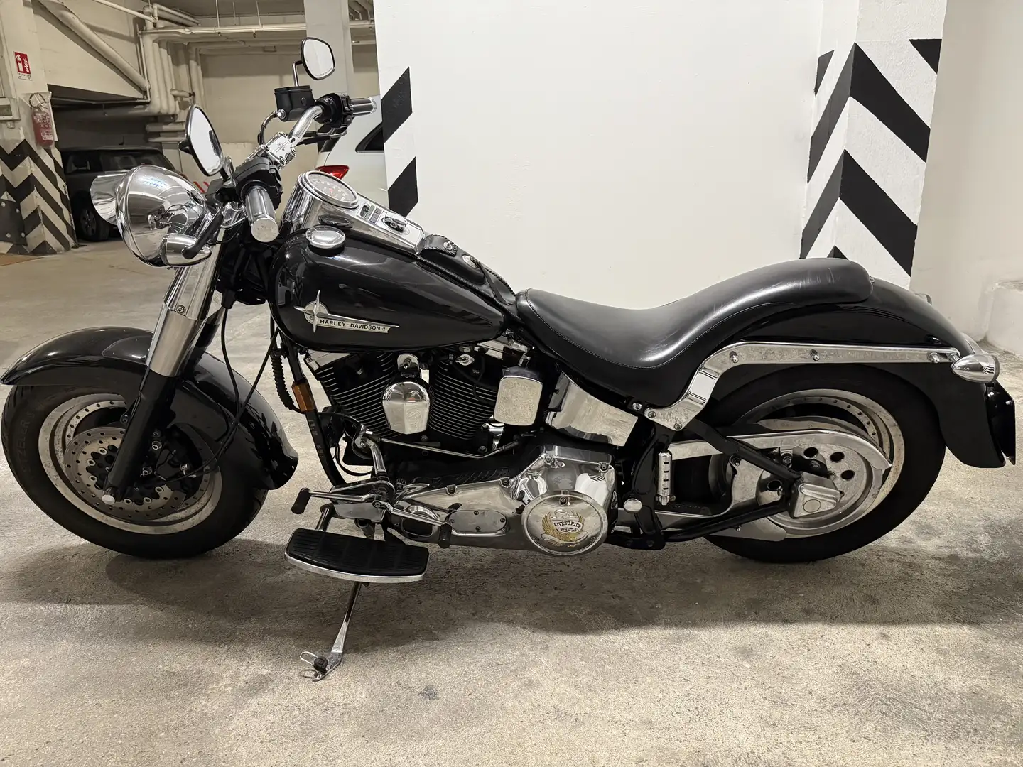 Harley-Davidson Fat Boy Fekete - 1