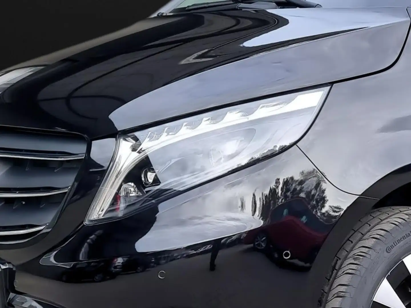 Mercedes-Benz Vito 119 CDI Kasten Lang 4M LED+Standh.+AHK2,5to Noir - 2