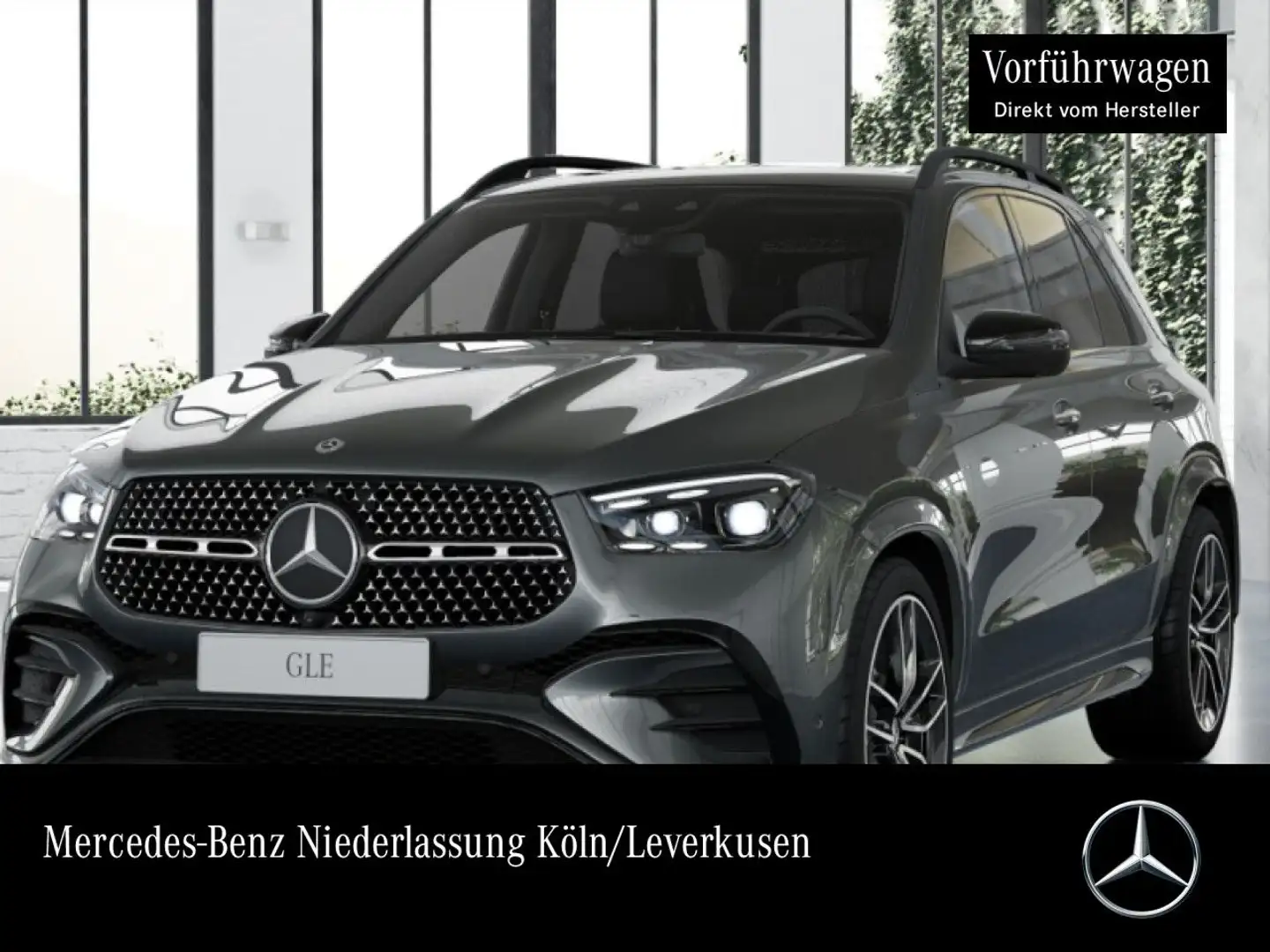 Mercedes-Benz GLE 300 d 4M AMG+NIGHT+PANO+360+AHK+MULTIBEAM+22" Grau - 1