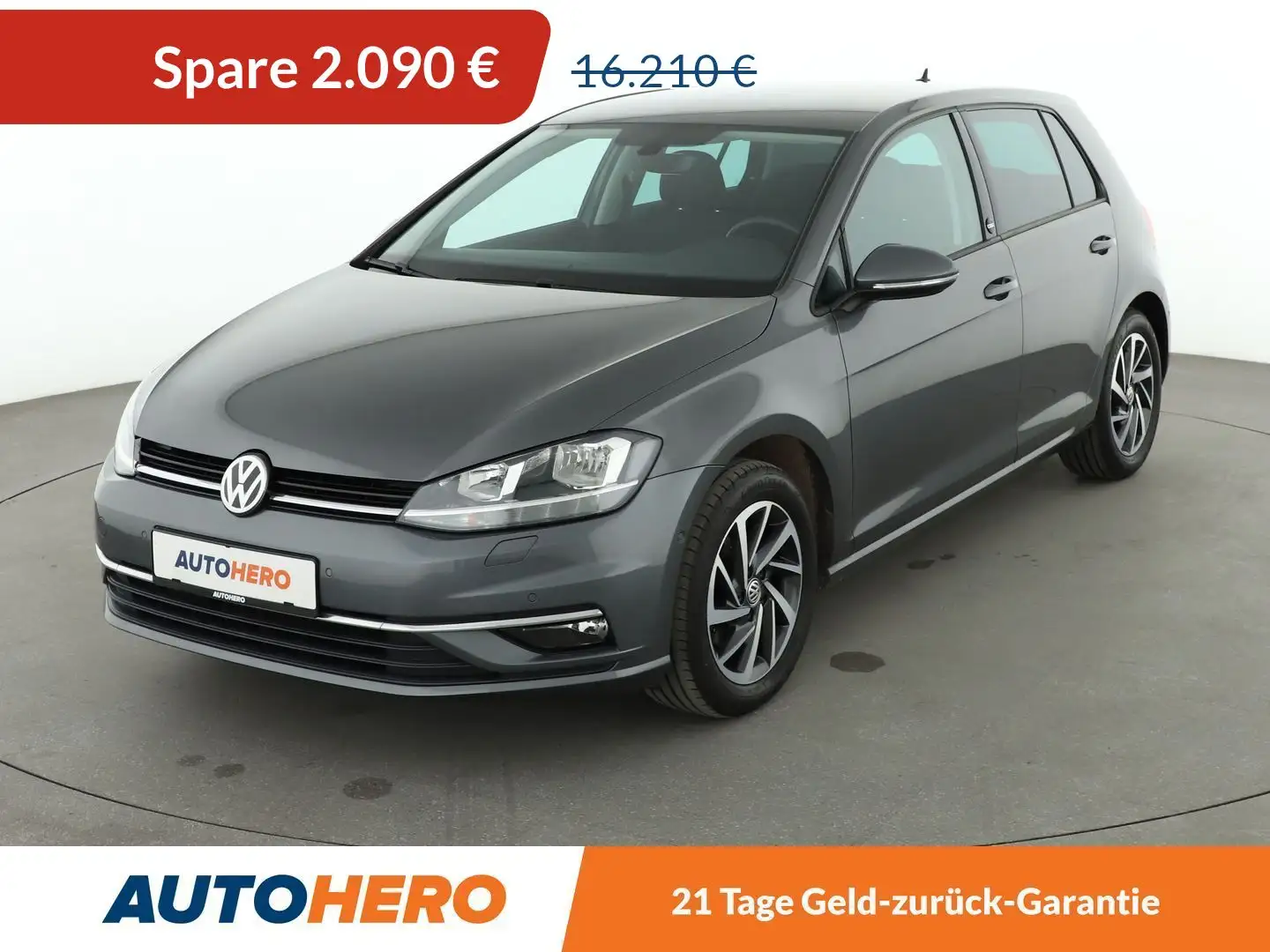 Volkswagen Golf 1.4 TSI Sound *NAVI*ACC*PDC*SHZ*KLIMA* Grau - 1