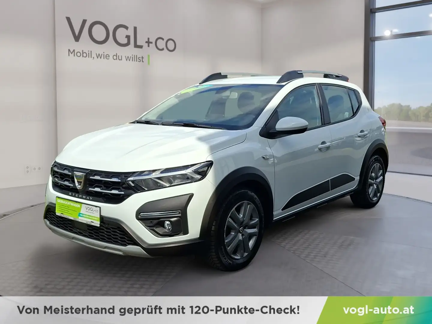 Dacia Sandero Stepway Comfort TCe 90PS Weiß - 1