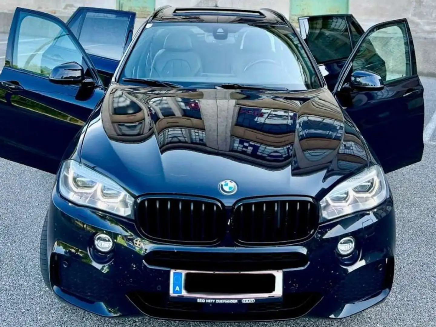 BMW X5 X5 xDrive30d Aut. *PANO* *AHK* *H&K* *HU* *LEDER* Schwarz - 1