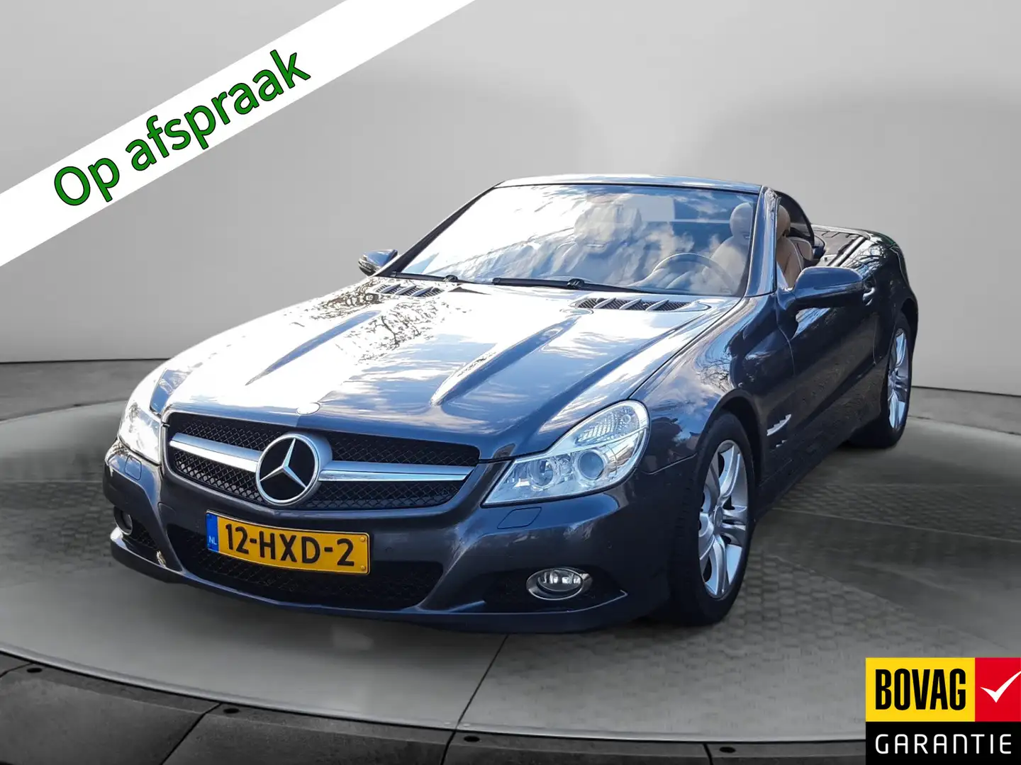 Mercedes-Benz SL 350 (316 PK) 1e-Eig. & Keurig-Onderh. NL-Auto. Young-T Grau - 1