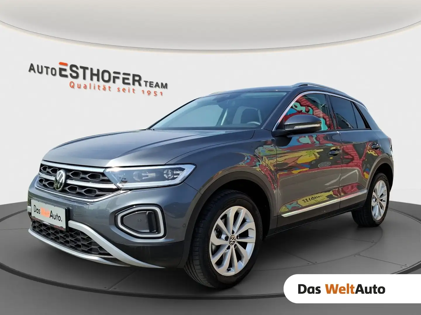Volkswagen T-Roc Style TSI DSG Gris - 1