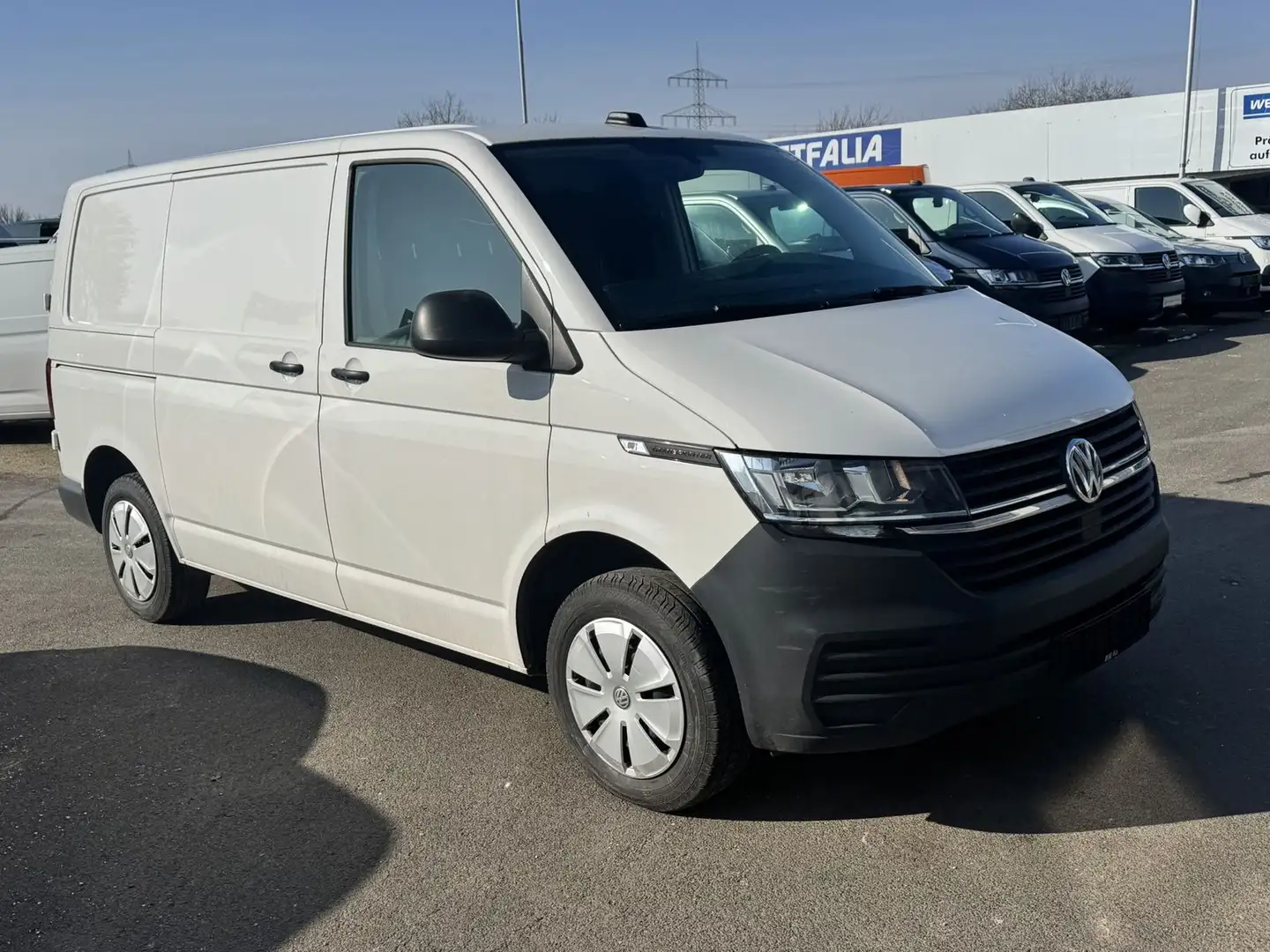 Volkswagen T6 Transporter 6.1 Kasten PDC*Tempomat*Flügeltür Weiß - 2