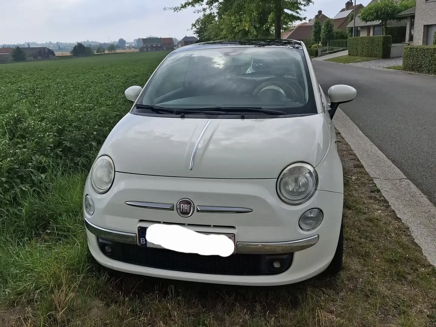 Fiat 500 500 1.2 Lounge Blanc - 2
