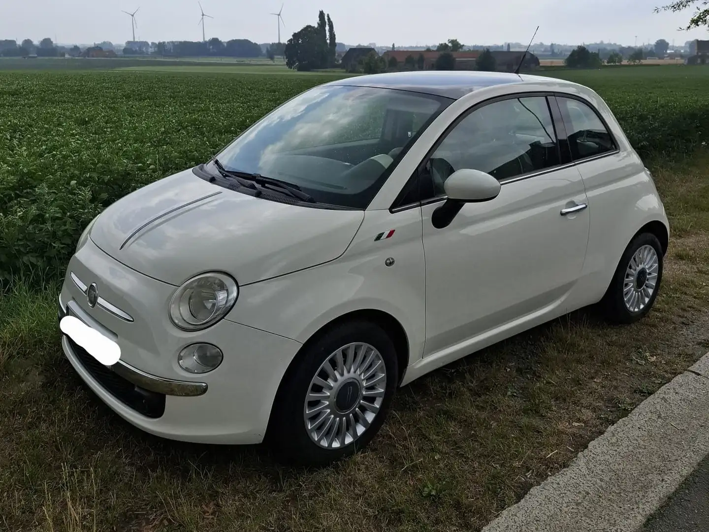 Fiat 500 500 1.2 Lounge Blanc - 1
