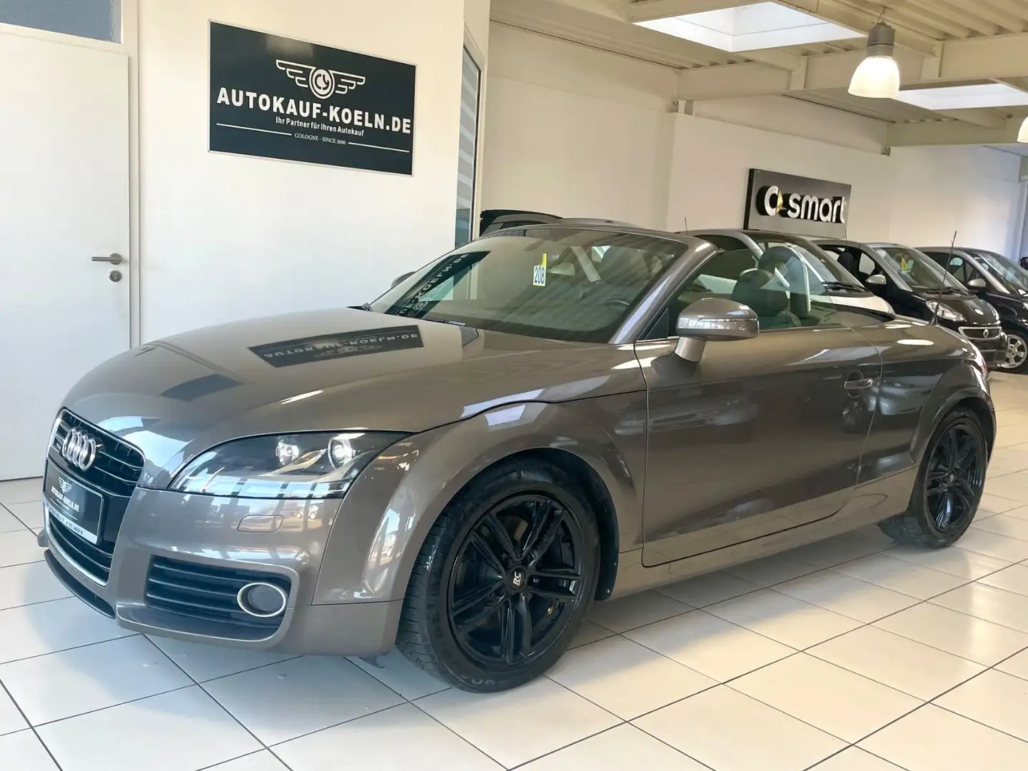 Audi TT 2.0 TDI Cabrio Roadster quattro/Navi/Leder Grau - 1