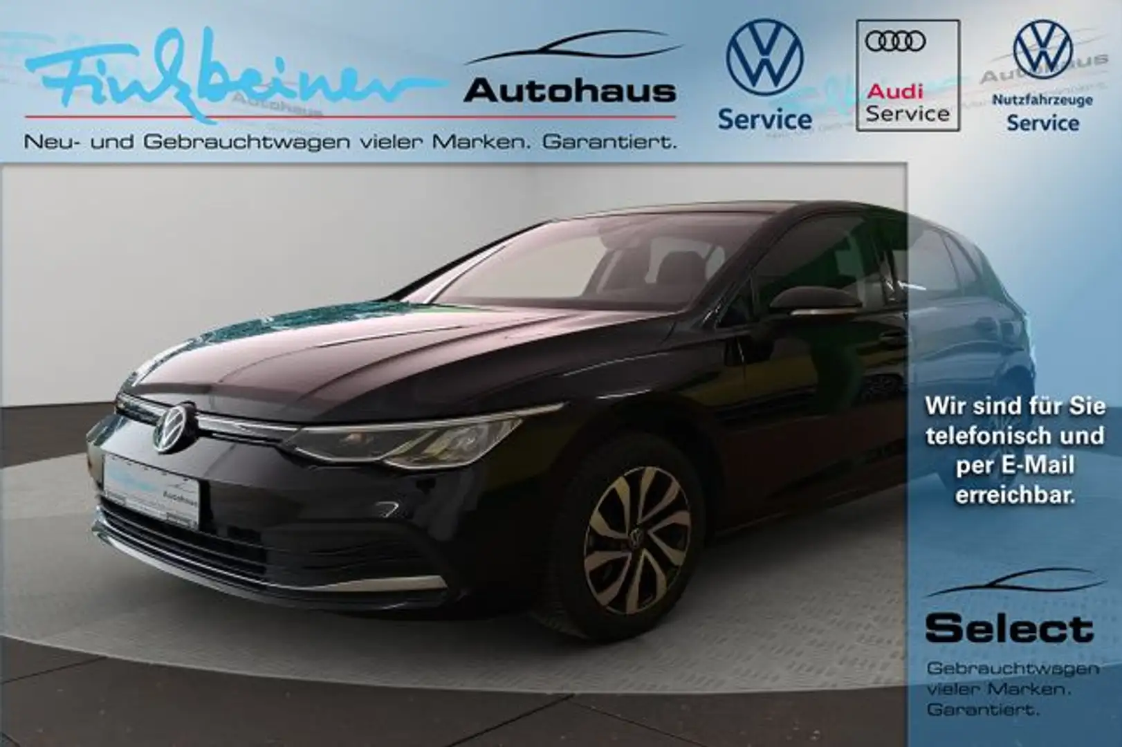 Volkswagen Golf VIII Active 2.0l TDI DPF DSG Bluetooth Navi Noir - 1