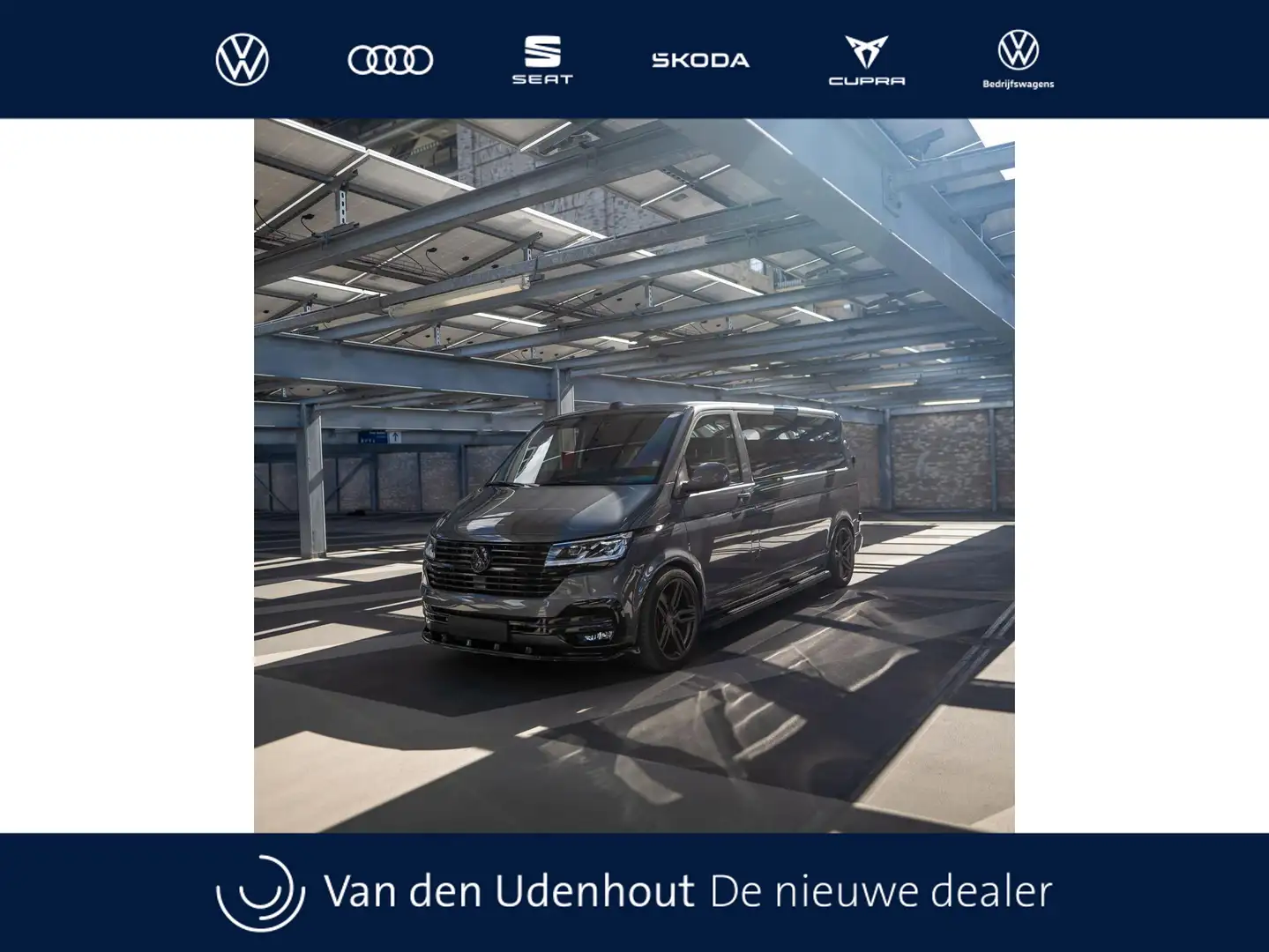 Volkswagen T6.1 Transporter L2H1 2.0 TDI 204pk DSG Bulli Gris - 1