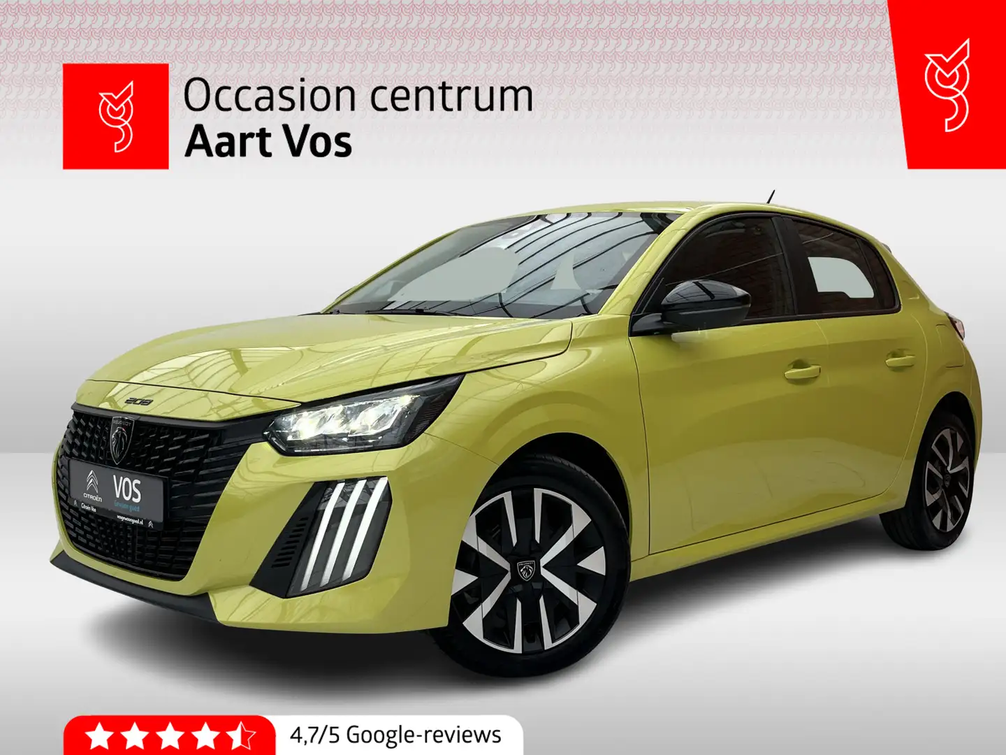 Peugeot 208 PureTech 100 Active | Carplay/Android Auto | Bluet Jaune - 1