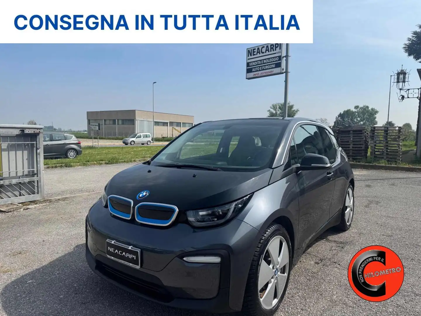 BMW i3 ADVANTAGE+RETROCAMERA+NAVI+FARI LED+GOMME MS Grau - 1