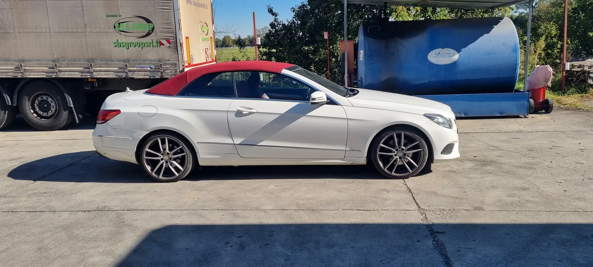 Mercedes-Benz E 220 Classe E - A207 Cabrio Cabrio d (bt) Sport E6 Bianco - 2