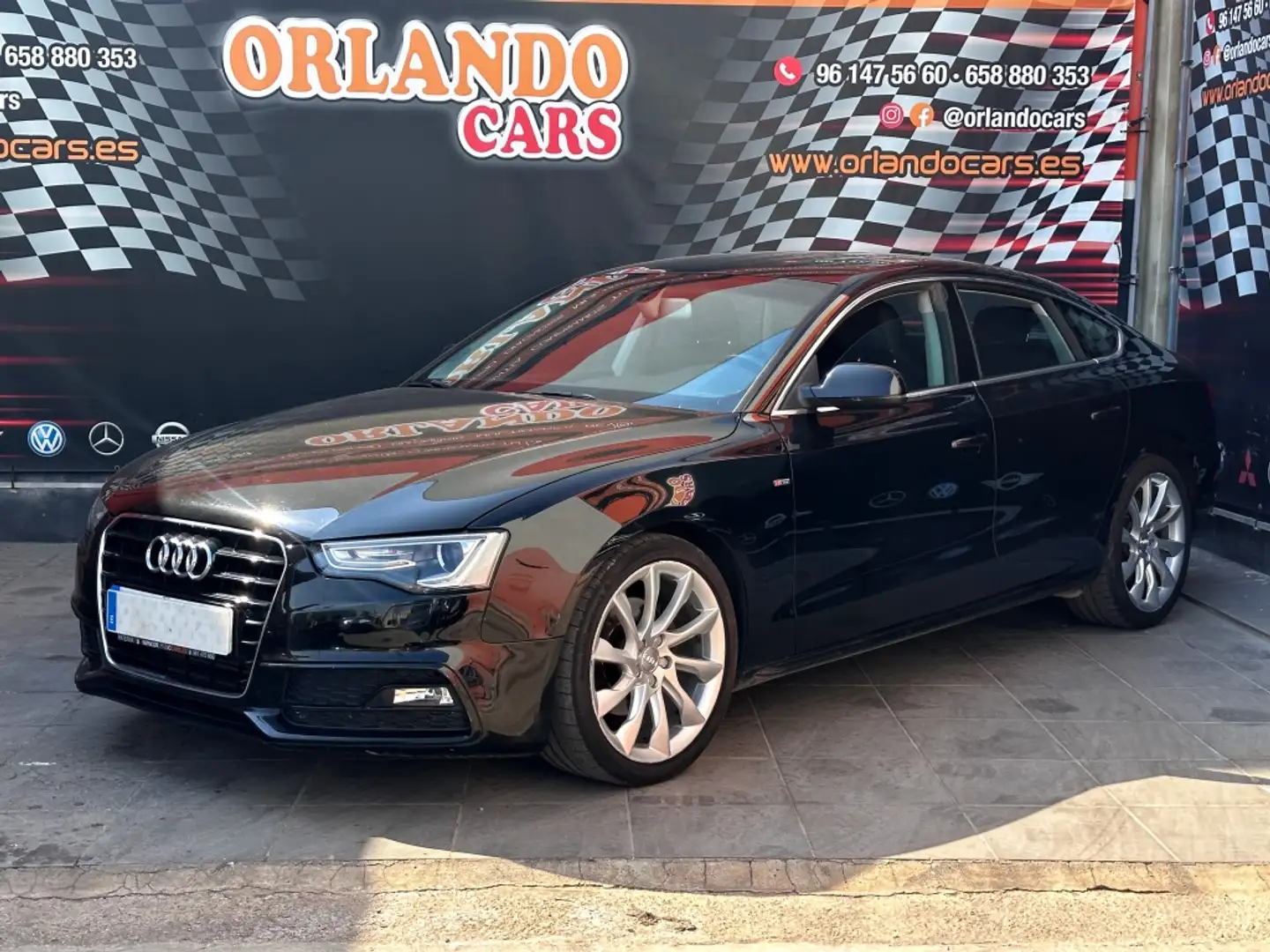 Audi A5 Sportback 1.8 TFSI Advanced edition 177 Negro - 2