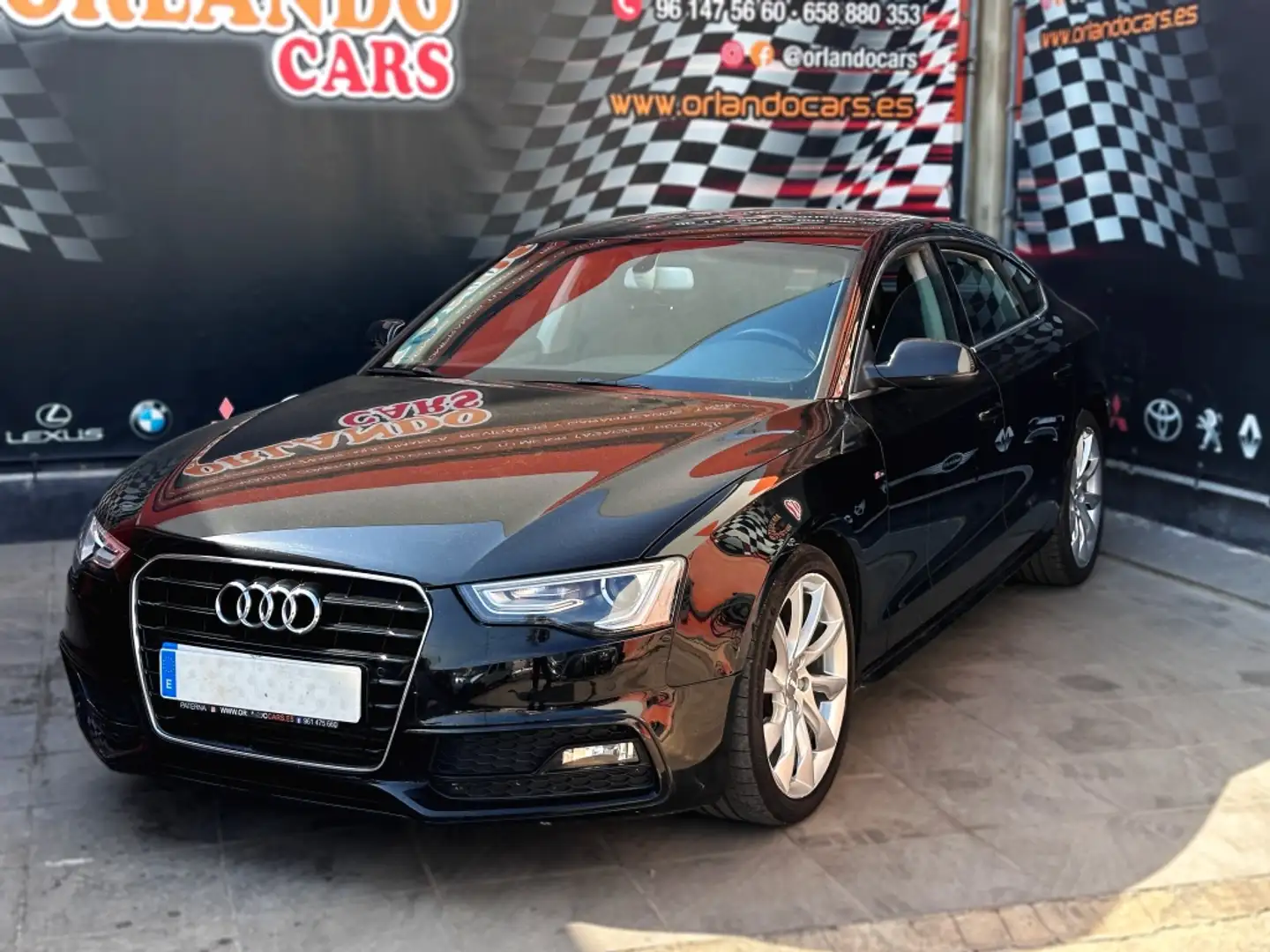 Audi A5 Sportback 1.8 TFSI Advanced edition 177 Negro - 1
