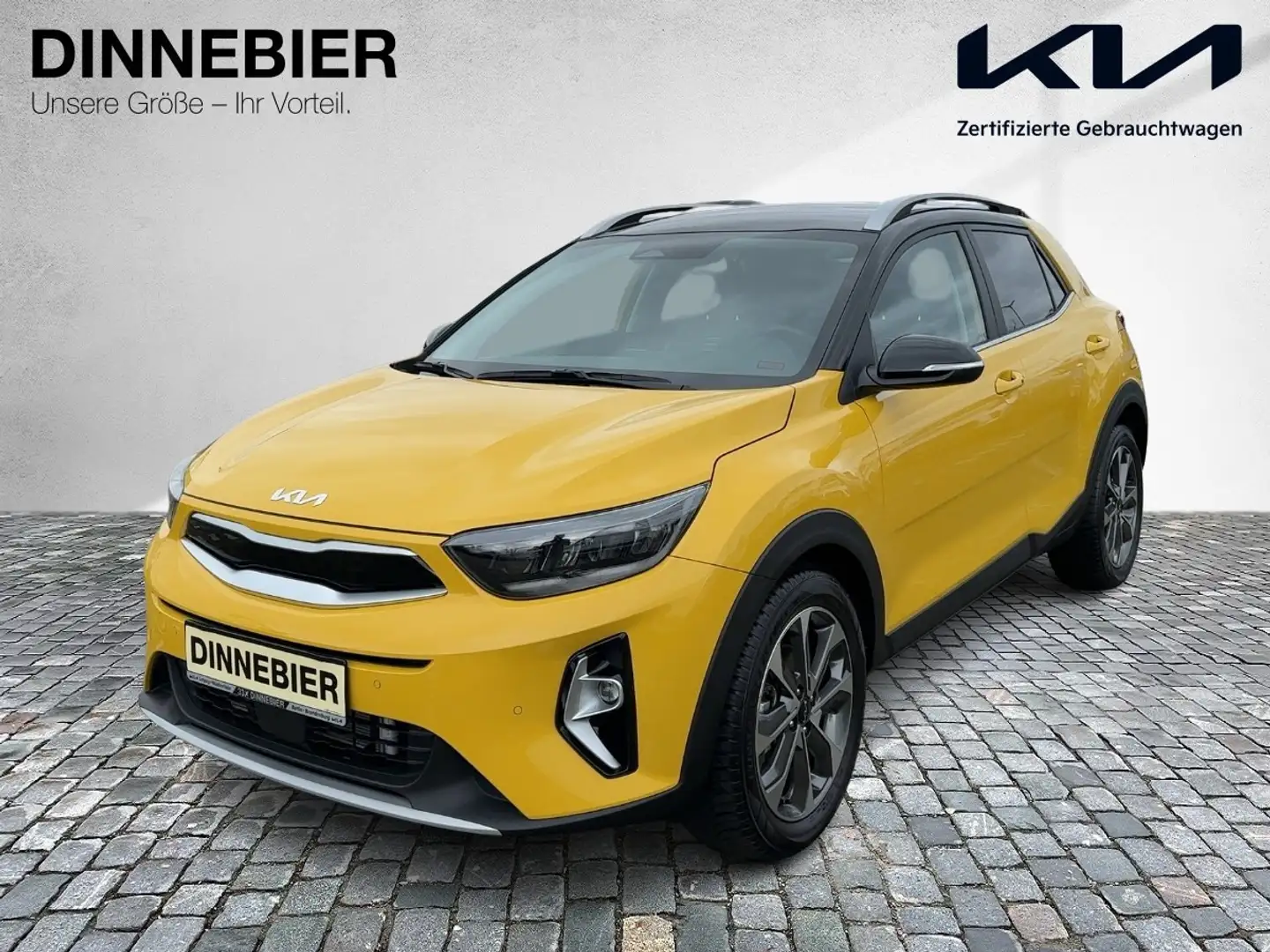 Kia Stonic Spirit Automatik+LED+Navi+Kamera+SHZ Жовтий - 2