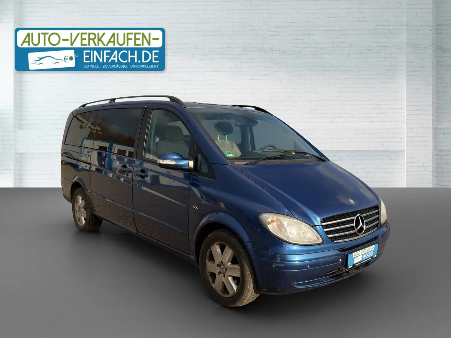Mercedes-Benz Viano 3.0 CDI LANG,Aut,7 SITZE,Sthz,PDC,SH,AHK Bleu - 1