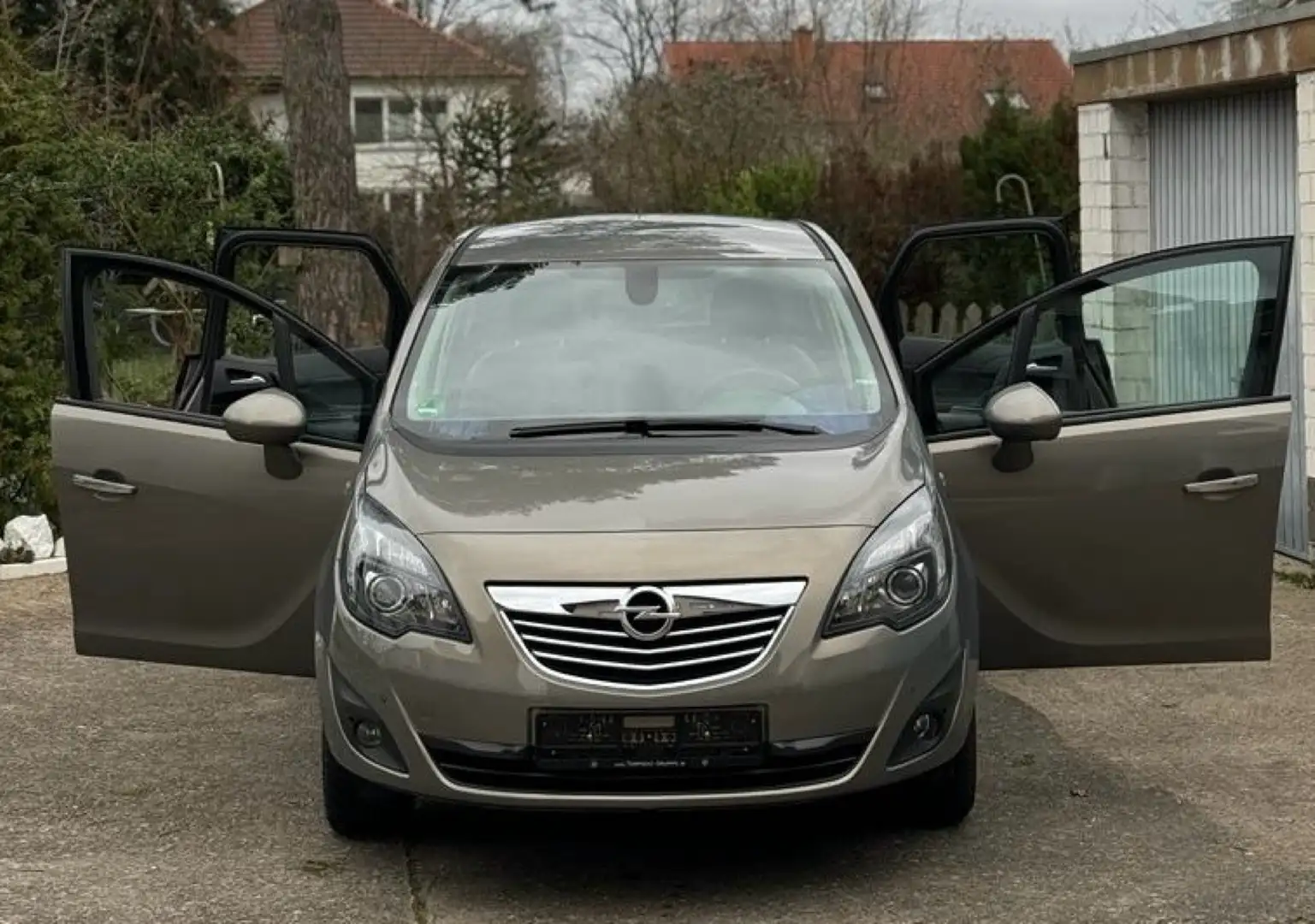 Opel Meriva Opel Meriva, Scheckheftgepflegt Neu TÜVbis2:2025 Beige - 1