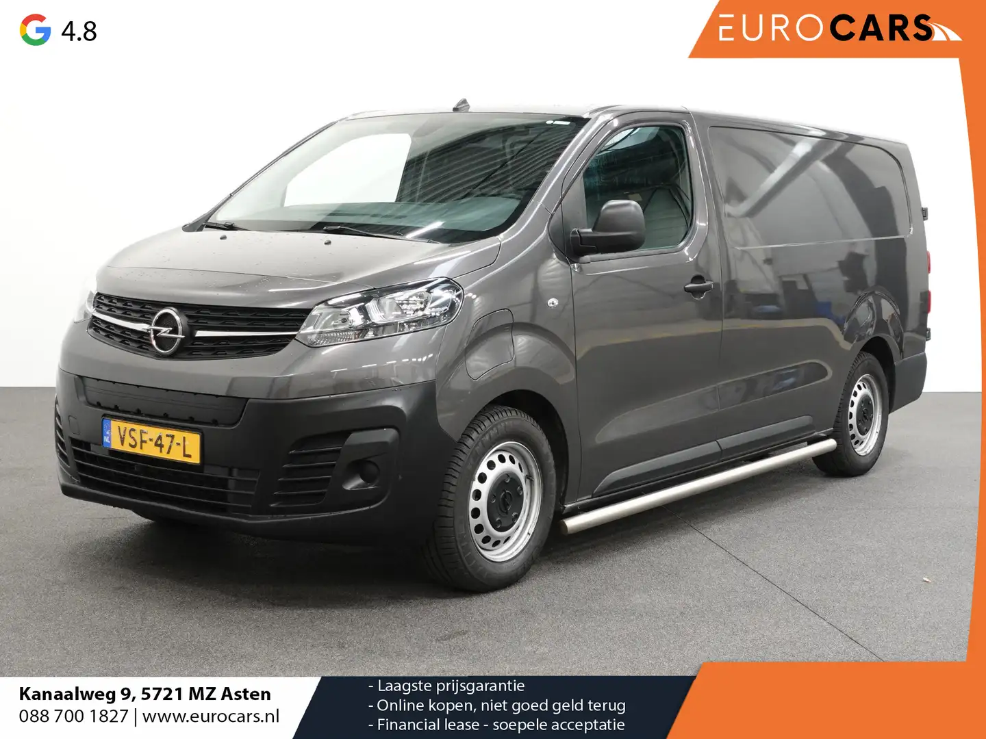 Opel Vivaro-e L3H1 Edition 75 kWh Automaat Navi Cruise Control P Grijs - 1
