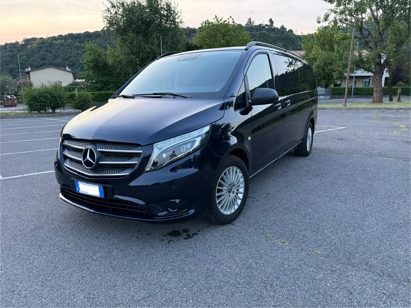 Mercedes-Benz Vito MIXTO EXTRALONG AUTO 74000 km SUPERACCESSORIATO Blu/Azzurro - 1