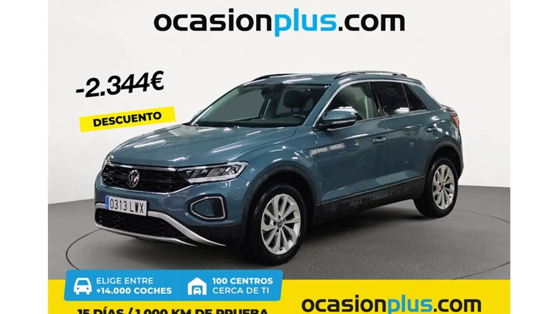 Volkswagen T-Roc 2.0TDI Life DSG7 Bleu - 1