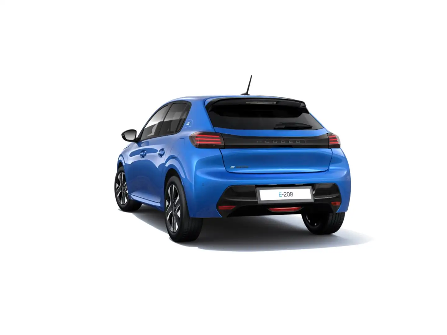 Peugeot e-208 50kWh 136 1AT e-Style Automaat | Verwarmbare voors Blauw - 2