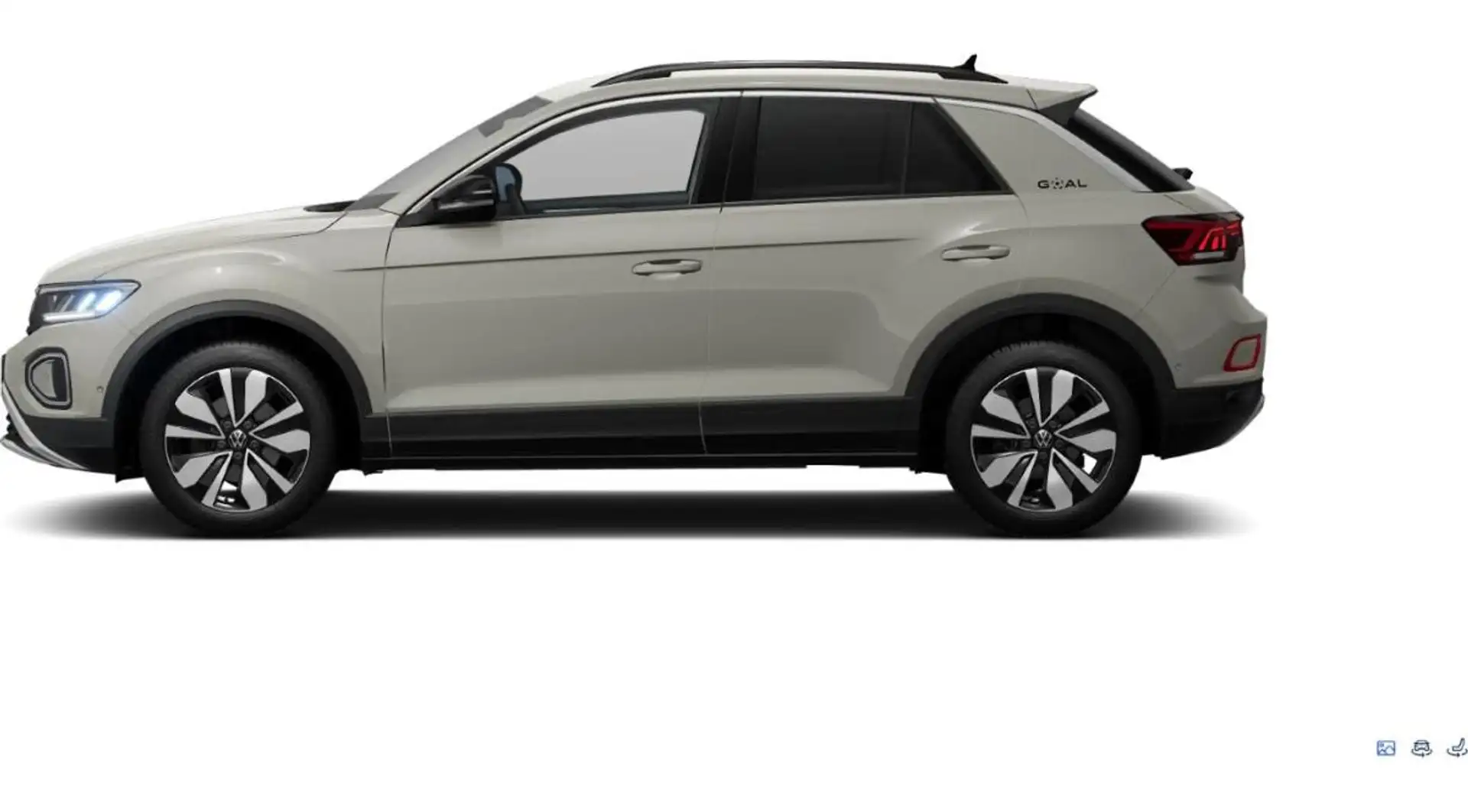 Volkswagen T-Roc GOAL 1.0TSI - Vorlauffahrzeug Grau - 2