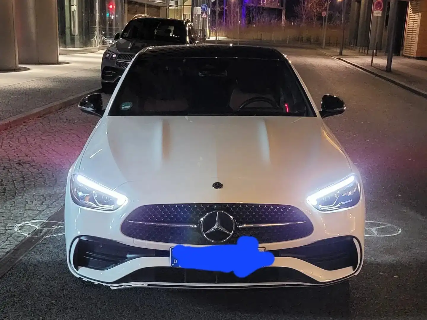 Mercedes-Benz C 180 C 180 9G-TRONIC AMG Line Blanc - 1