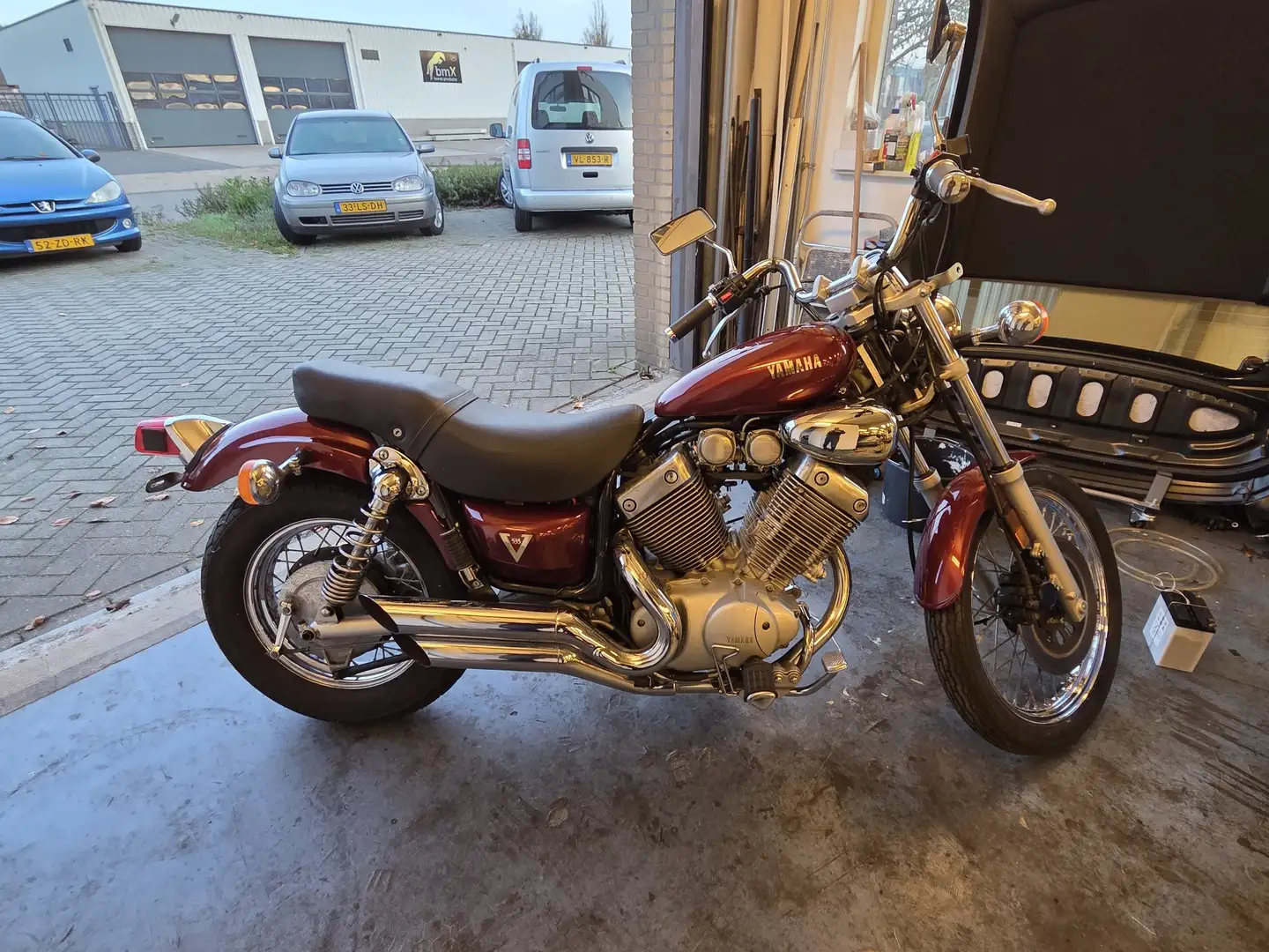 Yamaha XV 535 UNIEK!! Rood - 1