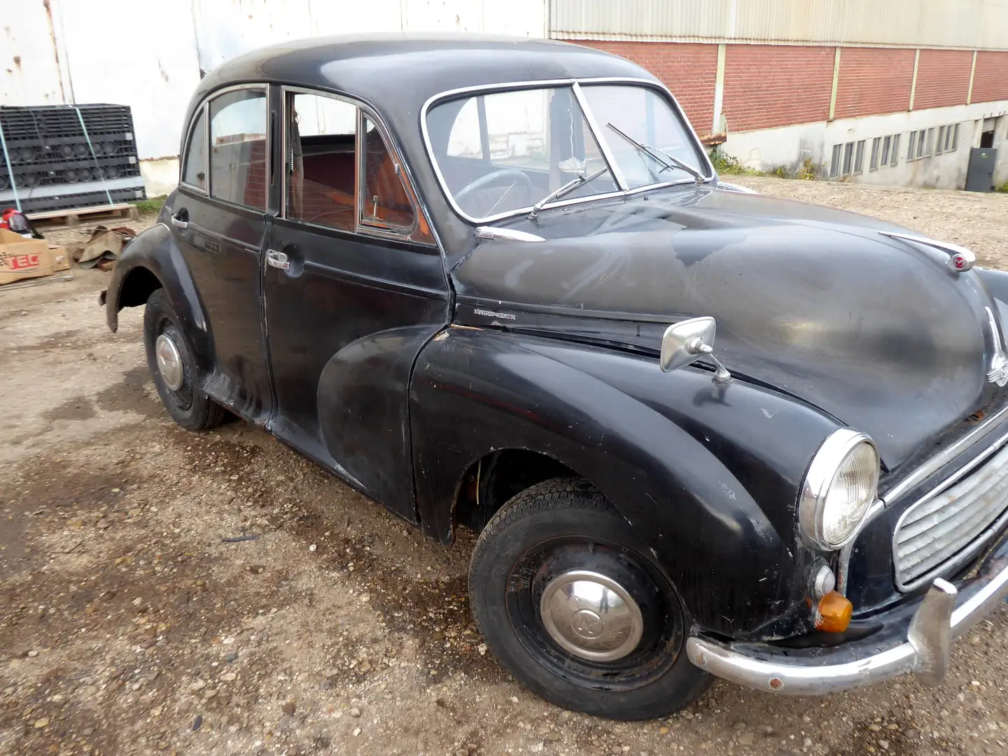 Oldtimer Morris Minor Serie 2 Schwarz - 2