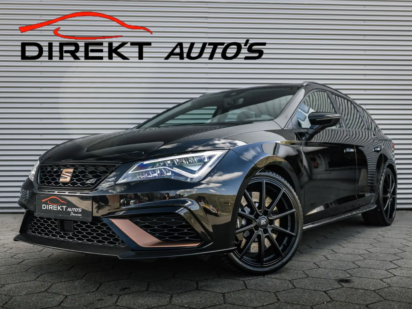 SEAT Leon ST 2.0 TSI CUPRA R 4DRIVE CARBON PANO BREMBO BEATS Noir - 1